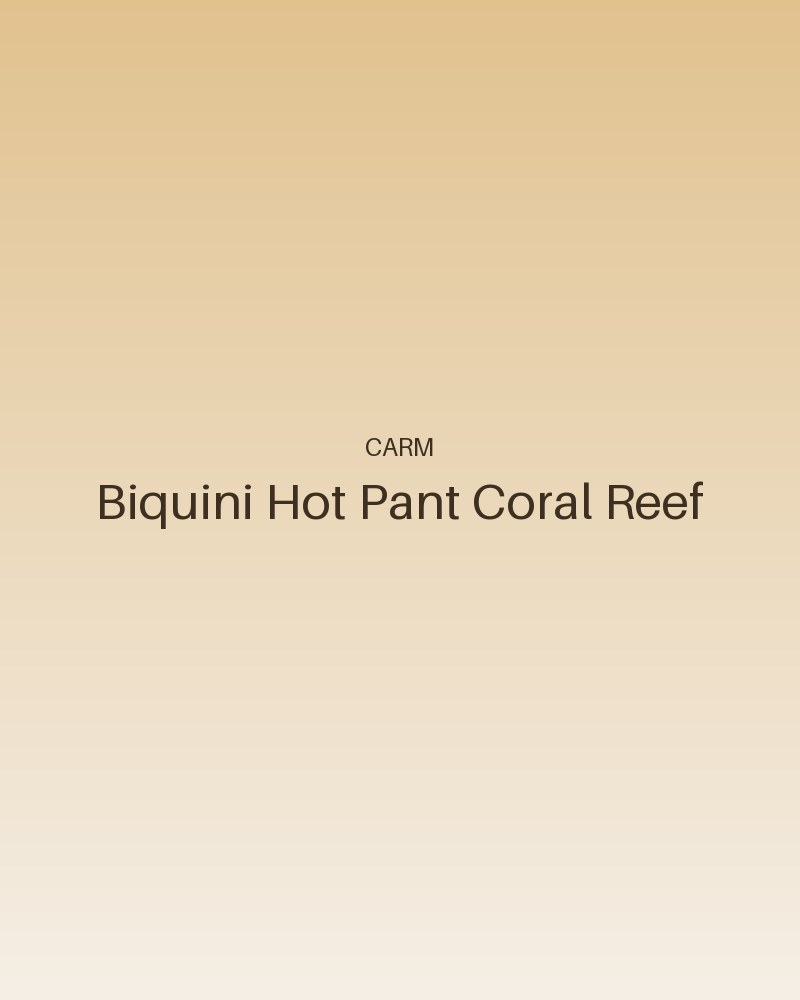 Biquíni Hot Pant Coral Reef - foto 1 | Carm Moda Praia