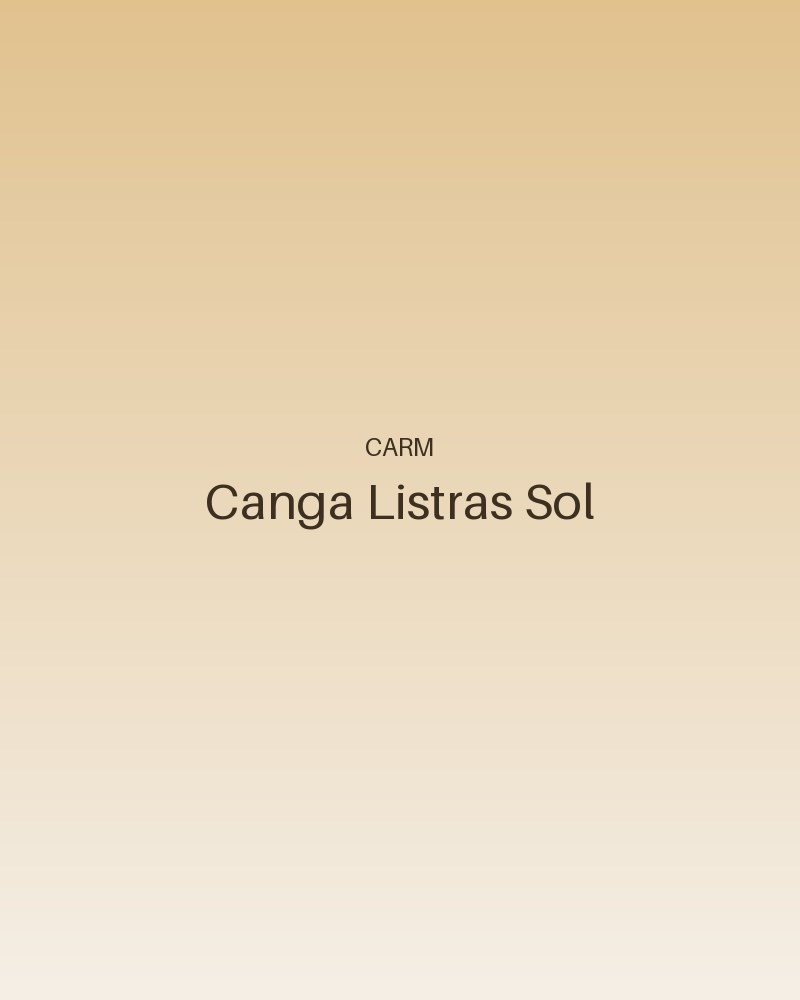Canga Listras Sol - foto 1 | Carm Moda Praia