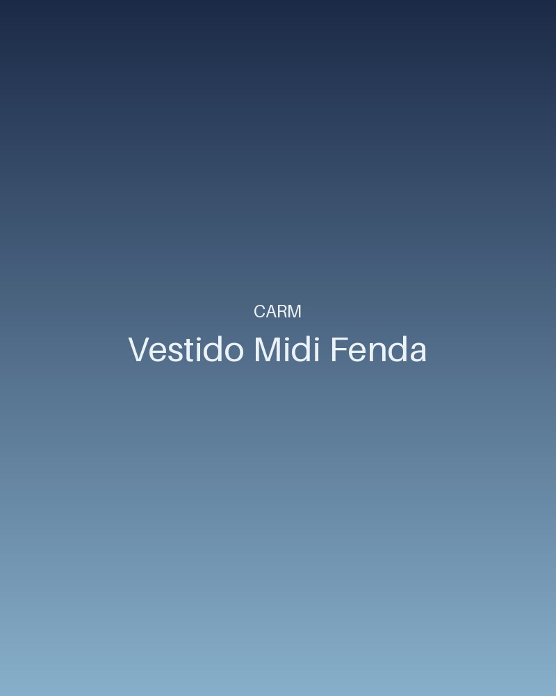 Vestido Midi Fenda - foto 1 | Carm Moda Praia